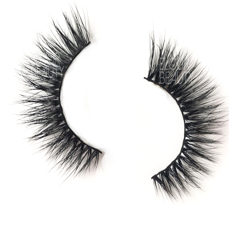 Siberian mink 3d eyelashes USA with customer brand EJ64